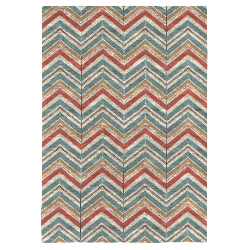 Adlai Chevron Area Rug, Rectangle 160 x 230cm