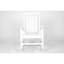 Chaise berçante surdimensionnée à texture de bois, chaise berçante d'extérieur pour adultes, chaise berçante pour jardin résistante aux intempéries-925963130