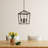Icarus 4-Light Dimmable Lantern Geometric Chandelier -1809865009