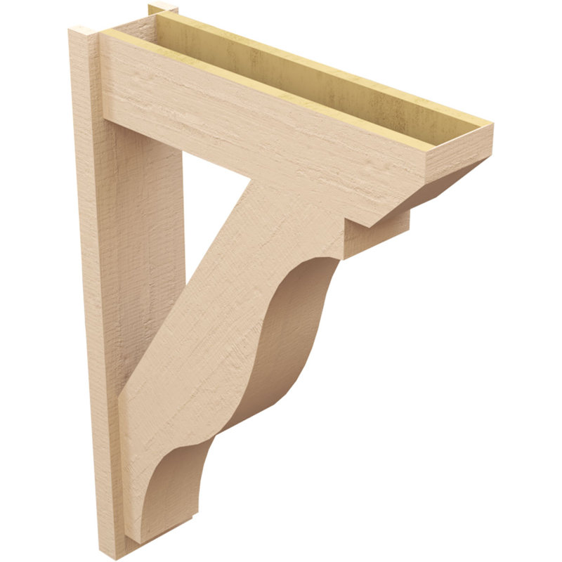 Bois de cèdre brut Funston Slat, H 42 po x l 8 po x P 30 po