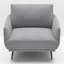 Fauteuil surdimensionné avec accoudoirs larges de 37,5 po Karaka-1534434411