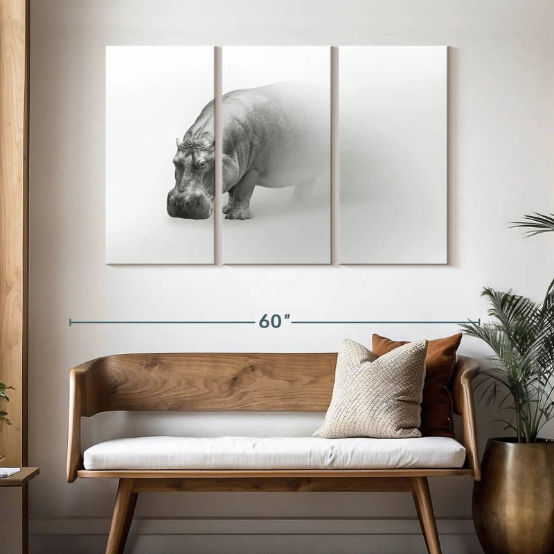 Brampt Phantom Hippo, 32" H x 50" W