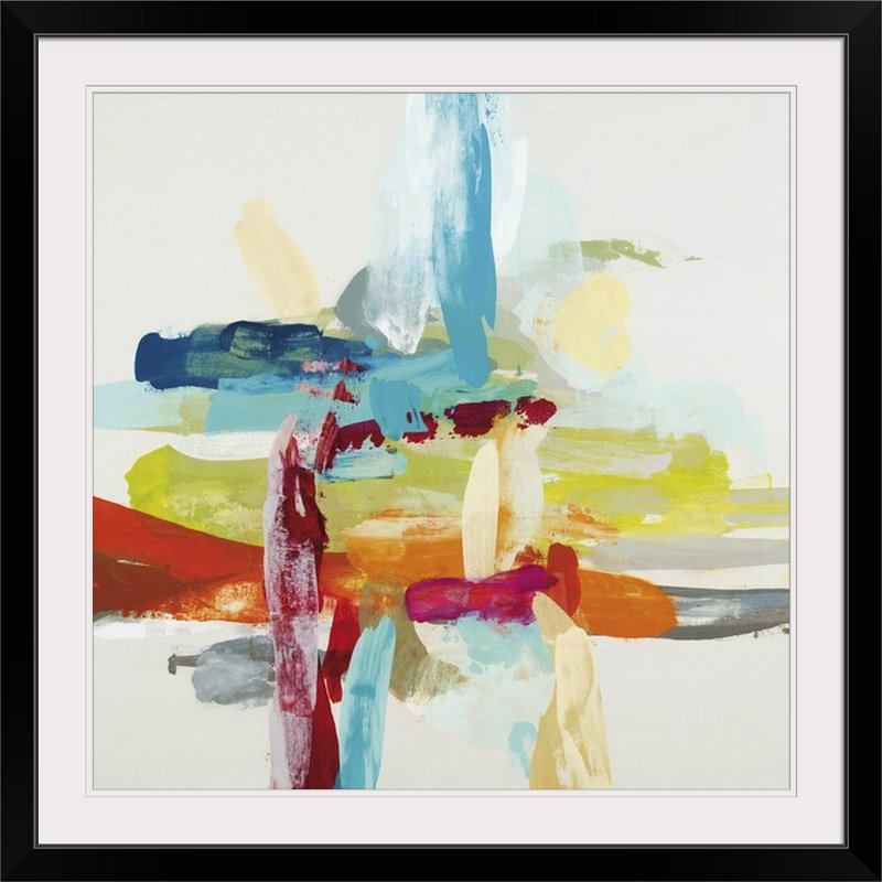 « i » par randy hibberd,, reproduction d’art Synergy, H 24 po x l 24 po, Toile