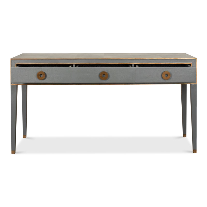 Shagreen 64'' W Solid Wood Console Table