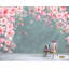 Peinture murale fleurs de cerisier Sakura L 6,25 pi x l 112 po à peindre-76073517