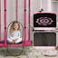 AIYAPLAY 4.6ft Kids Trampoline with Enclosure Net Toddler Ages 3-6 Pink