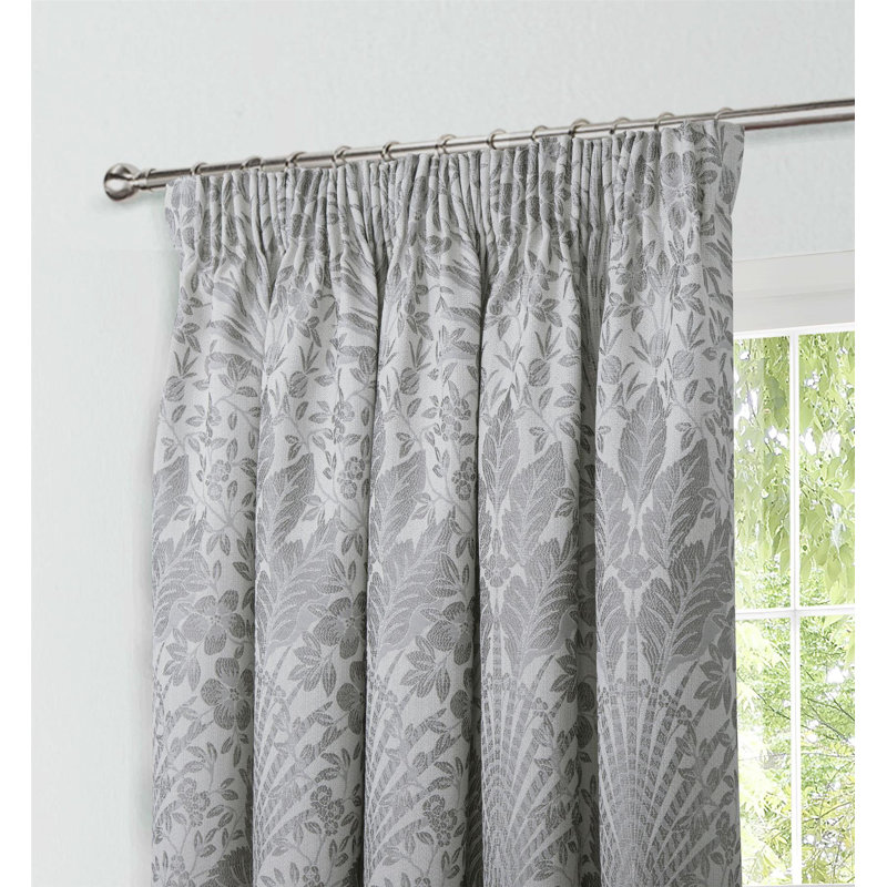 Emily-Jane Room Darkening Curtain, Natural, 117 x 137cm