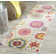 Hertzler Floral Multicoloured Area Rug