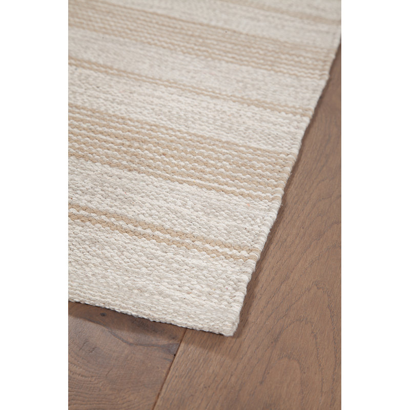 Geometric Hand Woven Area Rug Set, Rectangle 140 x 200cm