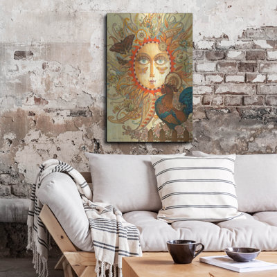 Art mural en métal Trinx «The Funkadelic Dawn» par David Galchutt