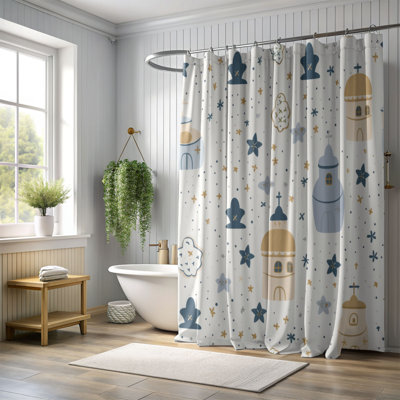 Boho Star Fantasy - Premium Shower Curtain
