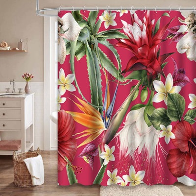 Art floral abstrait avec 12 crochets