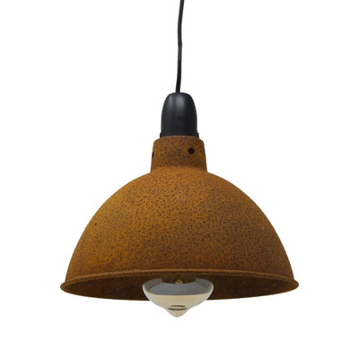 13cm H Metal Bowl Lamp Shade ( Screw On )
