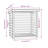  Firewood Rack 42.5"X28.7"X42.5" Solid Wood Pine-11912232