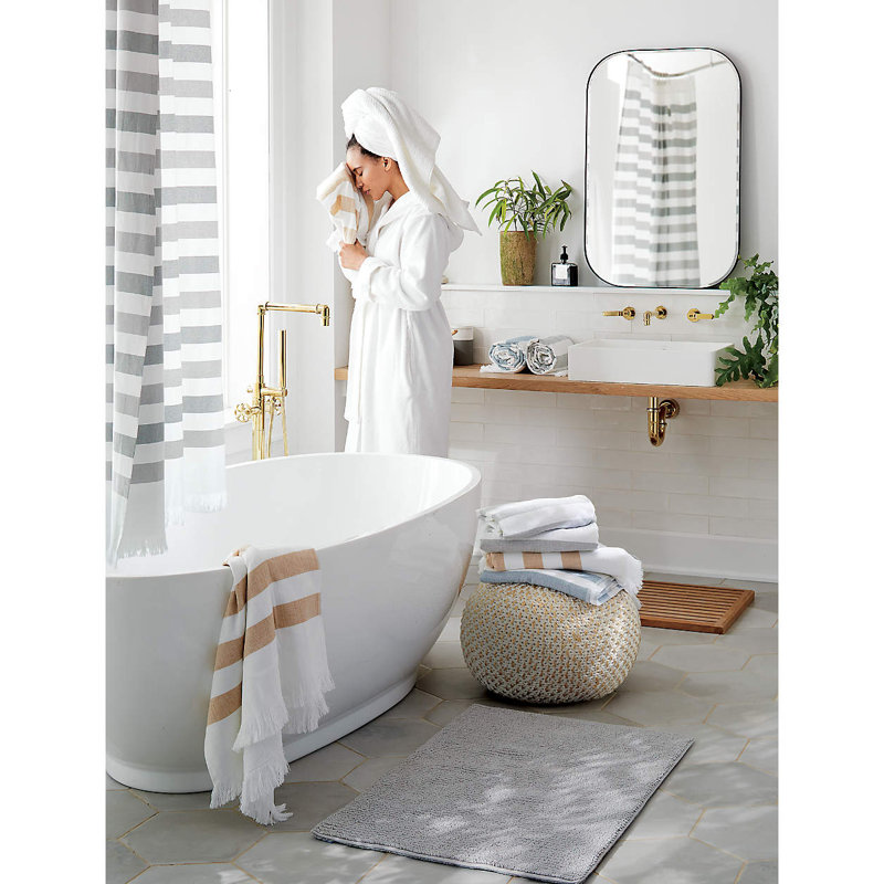 Miroir mural Josilyn, Or brossé, 40 po x 30 po