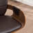 Braiden Swivel Faux Leather Dining Chair-610463325