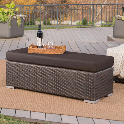 Minkashi Wicker/Rattan Picnic Bench