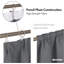 Polyester Blackout Track Insert Curtain Pair-98086441