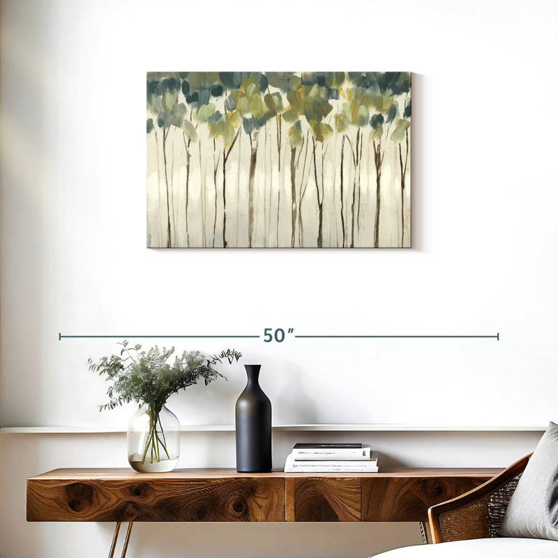 Avery Viridian Treeline I, 20" H x 30" W