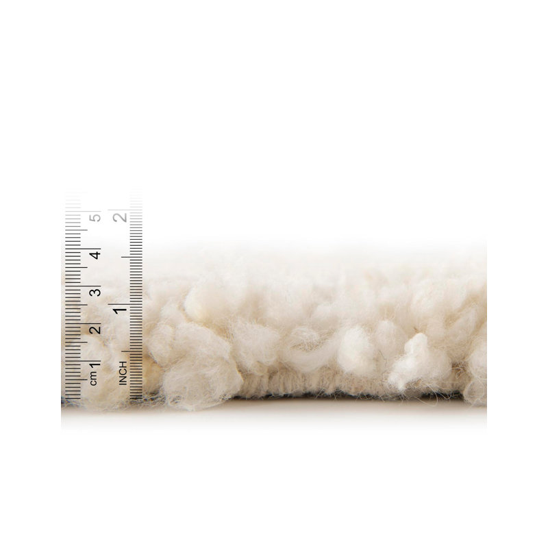 Yanaliz Hand Loomed Wool Indoor Rug, Round 4'1"