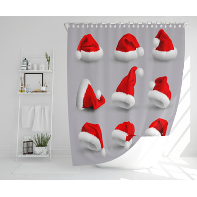 Dickerson Polyester Shower Curtain Set