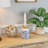 6'' H Ceramic Tabletop Votive Holder