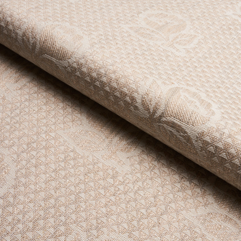Fleurette Fabric, Natural
