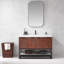 Ensemble de meuble-lavabo simple autoportant avec plateau Mahon 48-734826943-734865817
