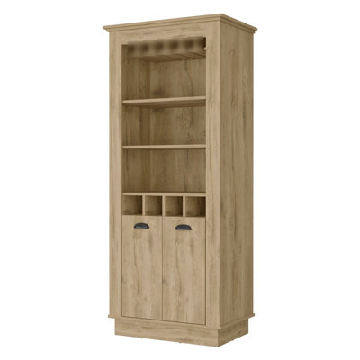 Armoire-bar à vin intégrée pour 4 personnes: divertissez vos invités avec ce support de style