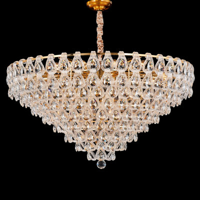 Gala 28-Light Round LED Chandelier