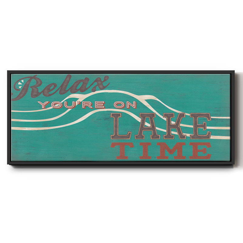 Cabin Life Collection H-, toile encadrée, H 8 po x l 20 po