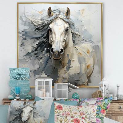 Fantasy Feminine Horse I On Canvas Print