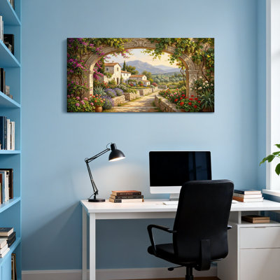 Scène d'arche de jardin méditerranéen Scenic & Cityscapes