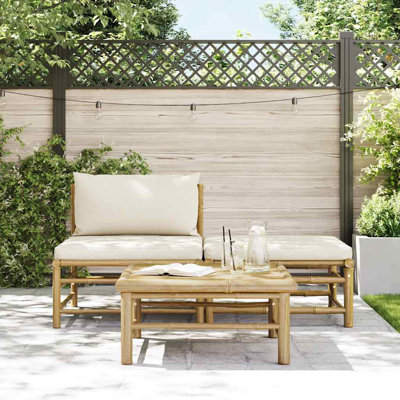 Waverly Hall Patio Lounge Set with Cushions