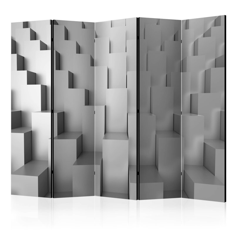 Colden 172cm H Folding Room Divider, 5