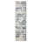  Livigno 1241 Transitional distressed abstract pattern in blue Area Rug-286094978