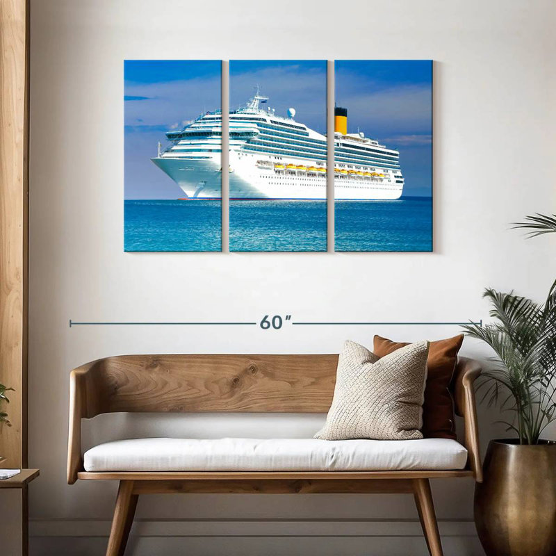 Mehar Large Ship, 28" H x 45" W