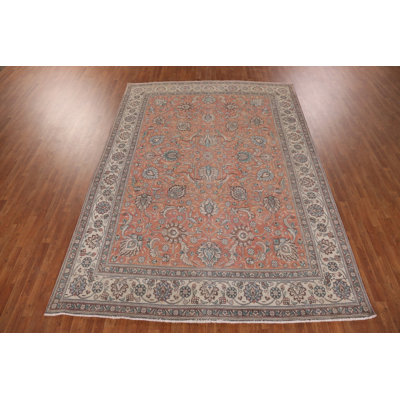 Handmade Floral Traditional Area Rug 8x12