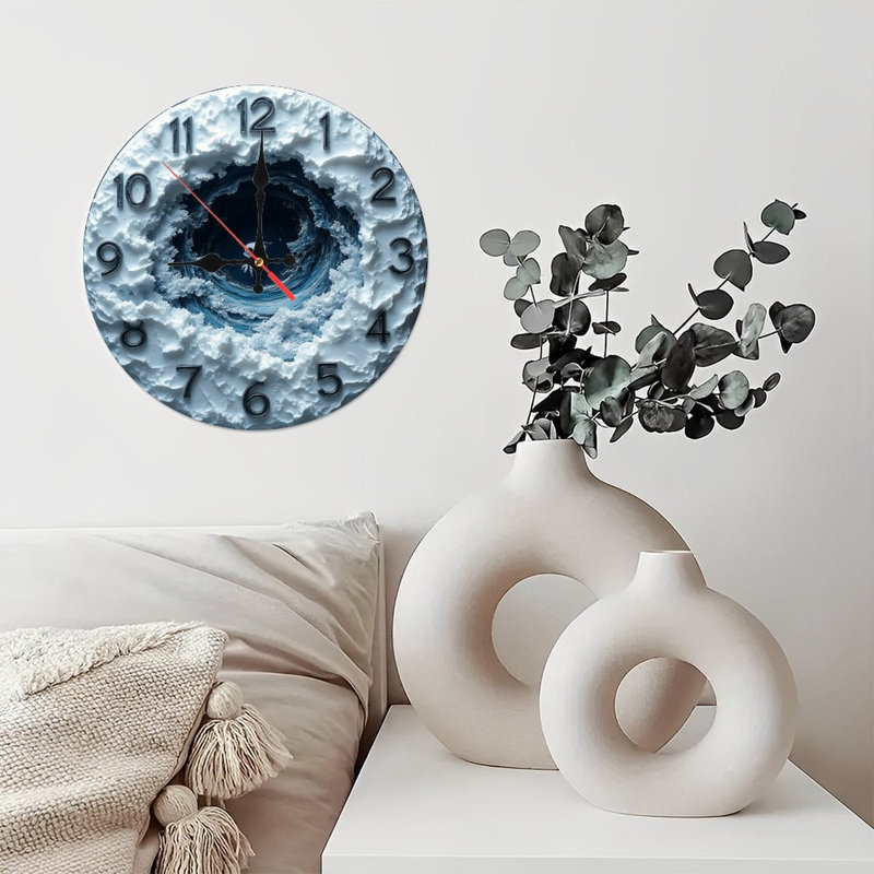 Colorful Jellyfish Clock