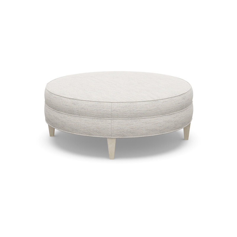 Round Ottoman, 3906-73, Sandstone
