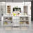 Marble Top Kitchen Island
