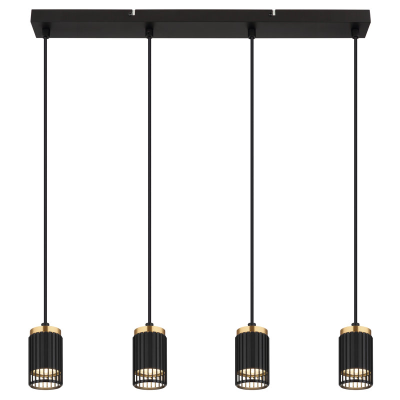 Danuj 4 - Light Pendant, Matt black