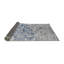 Tapis contemporain gris / bleu-452911762