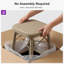 Tabouret de bar et de comptoir d'extérieur en rotin PE de style campagne française PURPLE LEAF (1 chaise)-130119843-132162432