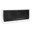 Humphrey's 86" Wide Pine Wood Sideboard, Black-1340380842