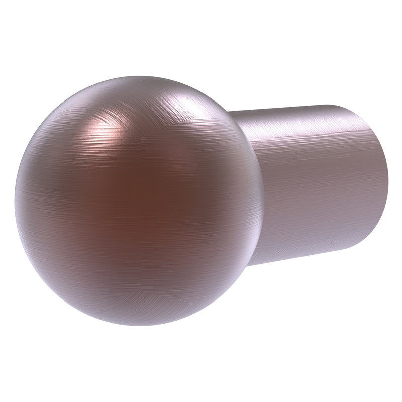 Poignée ronde Gober, Cuivre antique, 3/4"