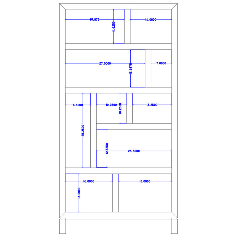 Ocean Club Tradewinds Bookcase Etagere