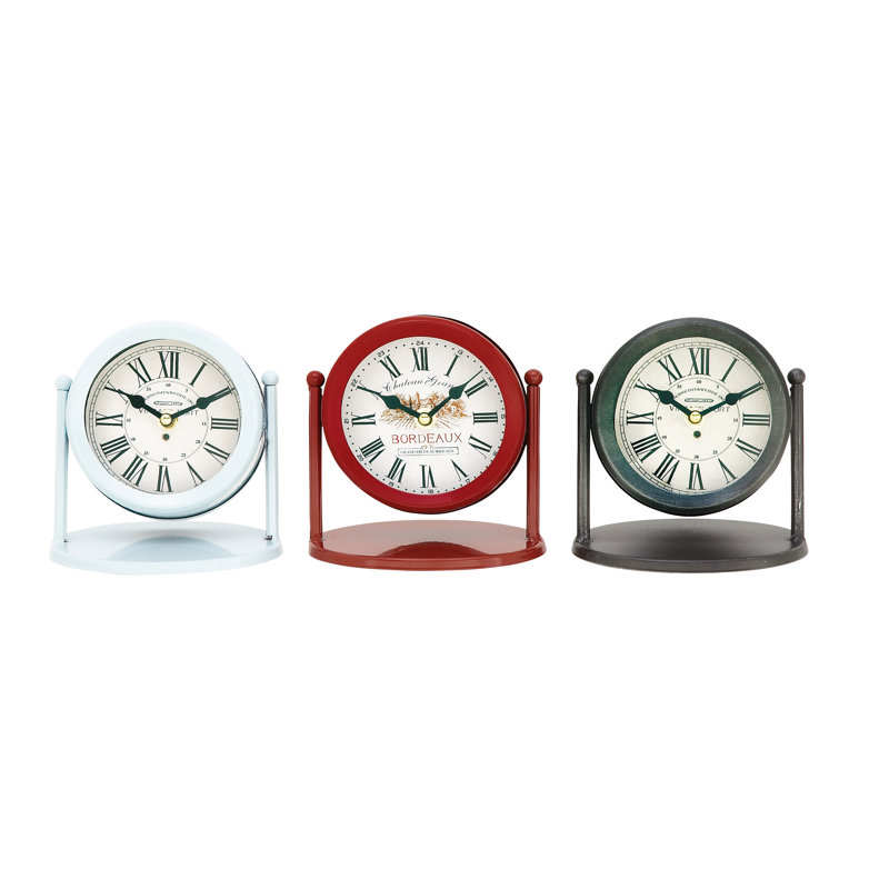 Analog Quartz movement / Crystal Tabletop Clock