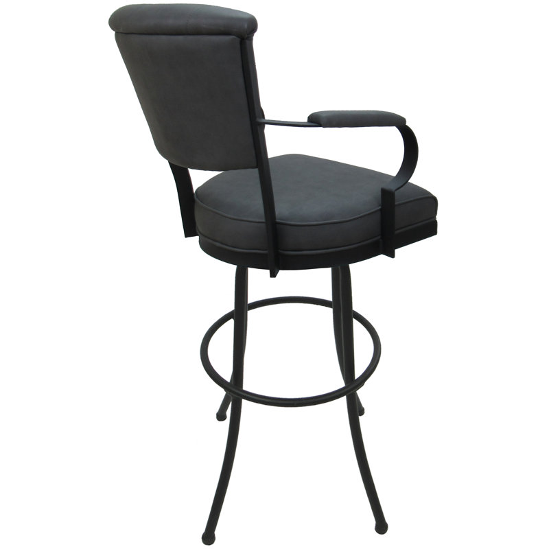 Tabouret pivotant très haut 34 po Halland, Gris