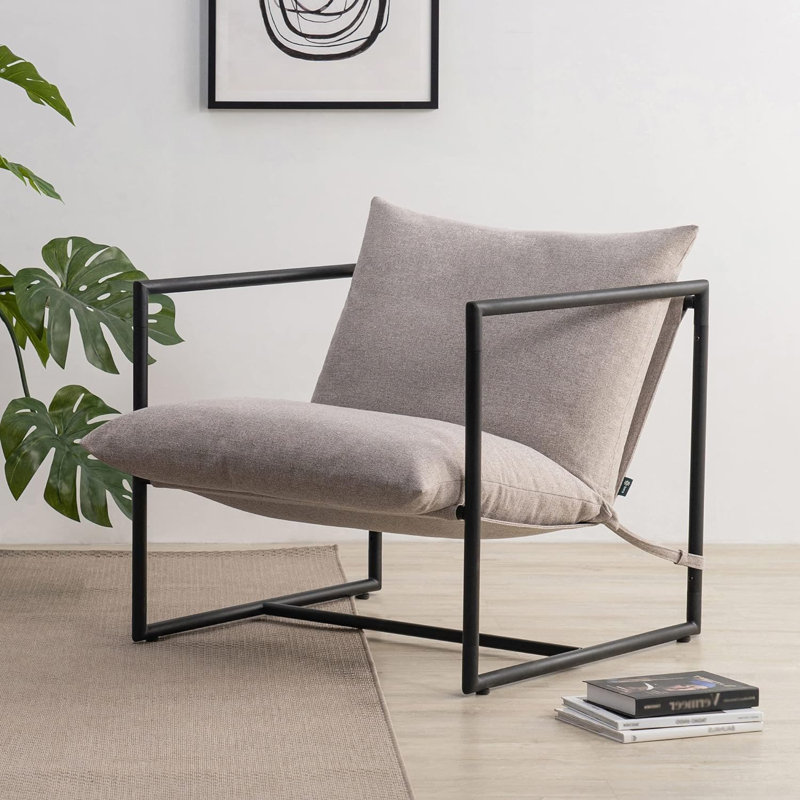 Margrate 30,71 po de largeur, Polyester beige / gris